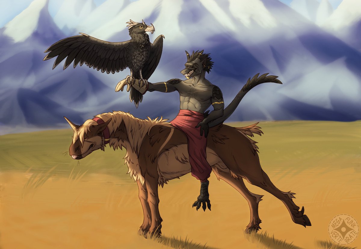 Temra wants to show to everyone that he's on the top of the world, but his companions don't seem that interested in participating...