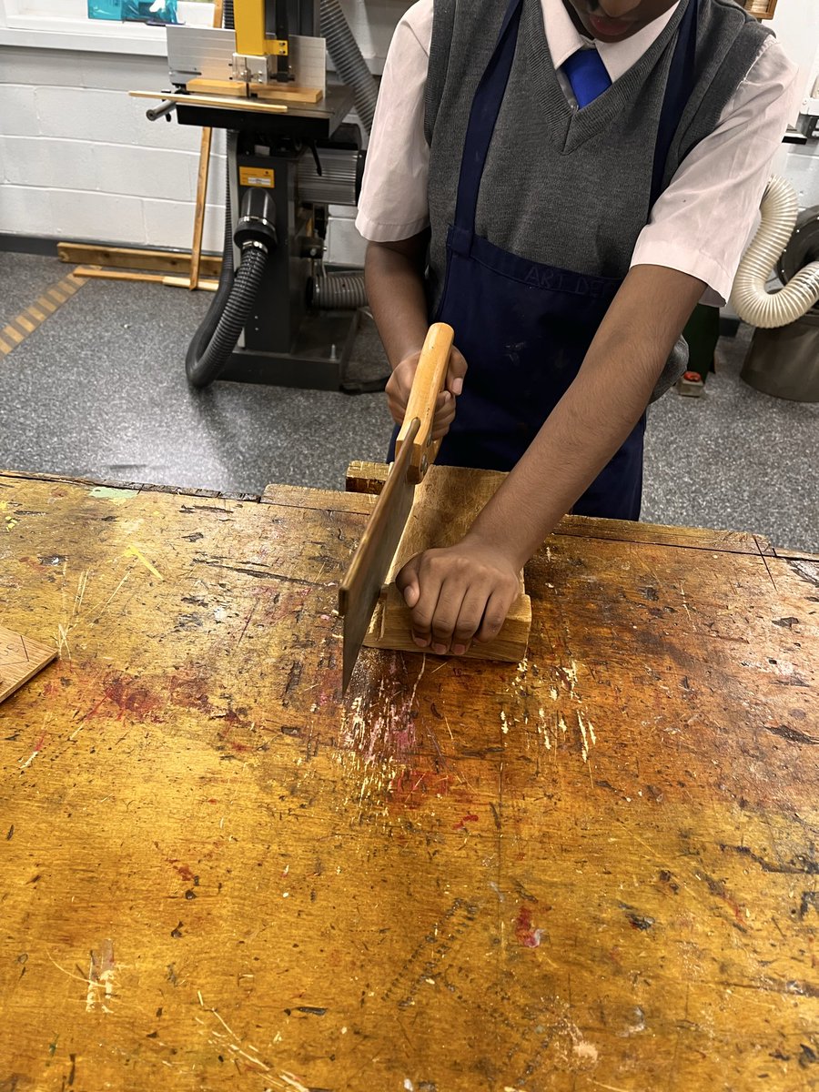 SchoolHeys's tweet photo. #WeAreTHS

Year 7 had a fantastic Design Technology lesson today, learning safe saw techniques - measuring, cutting, and teamwork in action as they began their first woodwork projects. Great focus and care from everyone involved - well done, Year 7! 

#TeamHeys https://t.co/7yUKDmWQTr