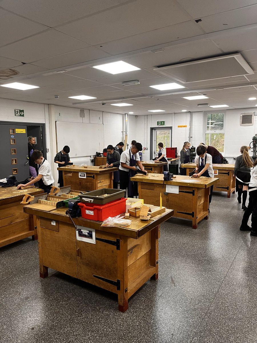 SchoolHeys's tweet photo. #WeAreTHS

Year 7 had a fantastic Design Technology lesson today, learning safe saw techniques - measuring, cutting, and teamwork in action as they began their first woodwork projects. Great focus and care from everyone involved - well done, Year 7! 

#TeamHeys https://t.co/7yUKDmWQTr