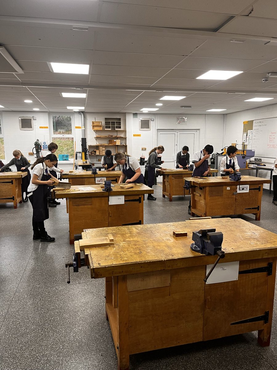 SchoolHeys's tweet photo. #WeAreTHS

Year 7 had a fantastic Design Technology lesson today, learning safe saw techniques - measuring, cutting, and teamwork in action as they began their first woodwork projects. Great focus and care from everyone involved - well done, Year 7! 

#TeamHeys https://t.co/7yUKDmWQTr