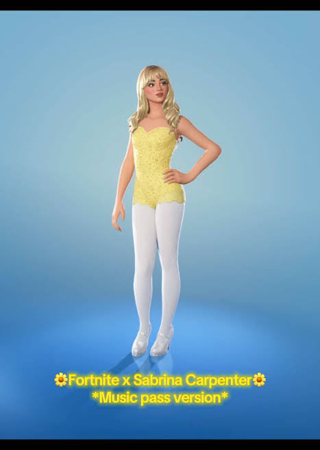 but Sabrina couldn’t get her tights.. oh okay fortite