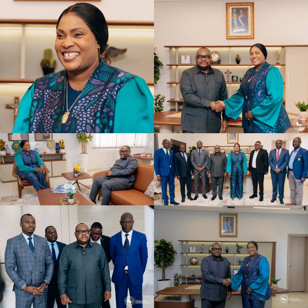 LUALABA#
Le Ministre national du Tourisme, Didier Mazenga,a séjourné à Kolwezi où il a été accueilli par les autorités provinciales ce mardi 03/02/ 2026.Cette visite officielle a été marquée par une séance de travail de haut niveau avec Son Ex Madame la Gouv Fifi Masuka Saïni.