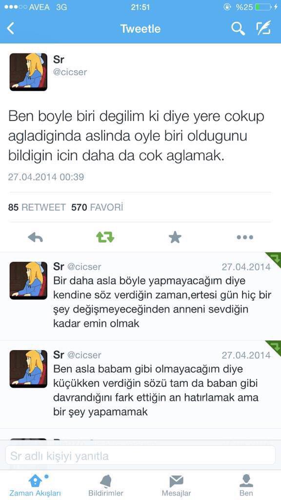 bambaşkaydın....