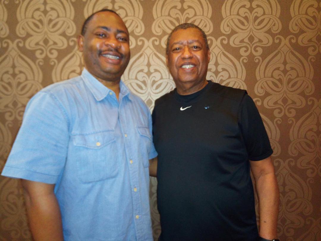 samdokun's tweet photo. Thank you for giving to the Lord. You gave us the sounds of Heaven. Thanks for the personal time spent together and your visit to our church. See you on the other side. #heavensgain #ronkenoly #lifthimup #anointingfallonme https://t.co/W6aJz7YZFN