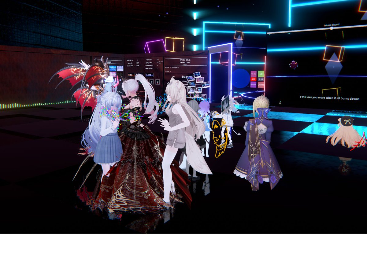 おはよ！
昨日は奇跡がおこったよ！！！！
1年以上会えてなかった大切な人と再会できた♡
毎日ずっと一緒に居た。。。
急に会えなくなって寂しかったな
でも、ずっと私の事を探してくれてたって。。。
ホントーに嬉しかった
やっと会えて良かった　涙が止まらなかったよ

#VRChat 
#lumina3D