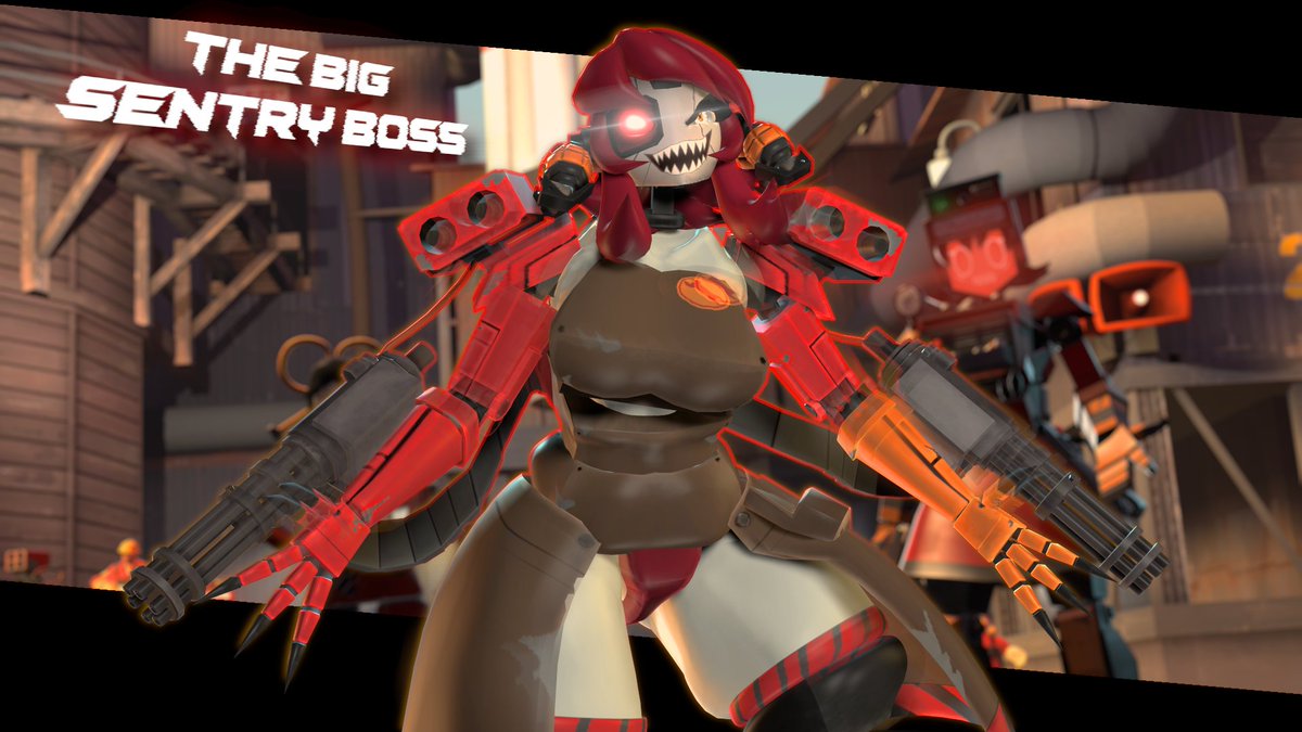 Tyrelka 
Model by: <a href="/TetaDenta4422/">ShuckleFuckle42_0</a> 
Port by: <a href="/AhmedTrahovic/">AhmedTrahovic|SourceFilmmaker</a> 
Poster: me)
#TF2 #sfm #MimiSentry