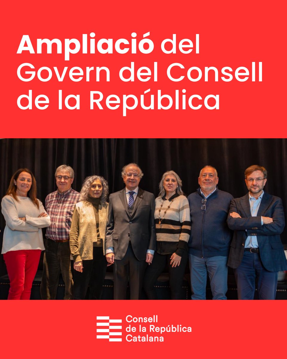 🔴 El Consell de la República amplia el seu Govern amb noms de prestigi d’arreu dels Països Catalans

👉 El nou executiu del president Jordi Domingo passa a estar format per 12 membres i té la voluntat de representar la nació sencera