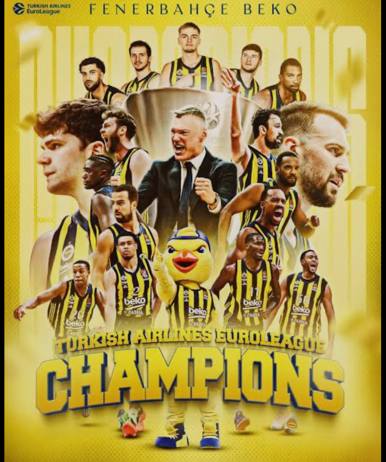 Türk Basketbolu için büyük eserler bırakan avrupayı sallayan 
<a href="/FBBasketbol/">Fenerbahçe Beko</a> u Barcelona karşısında şiirler yazmaya devam ediyor.
Tebrikler ülkemizin gururu Fenerbahçe 
#fenerbahçebeko