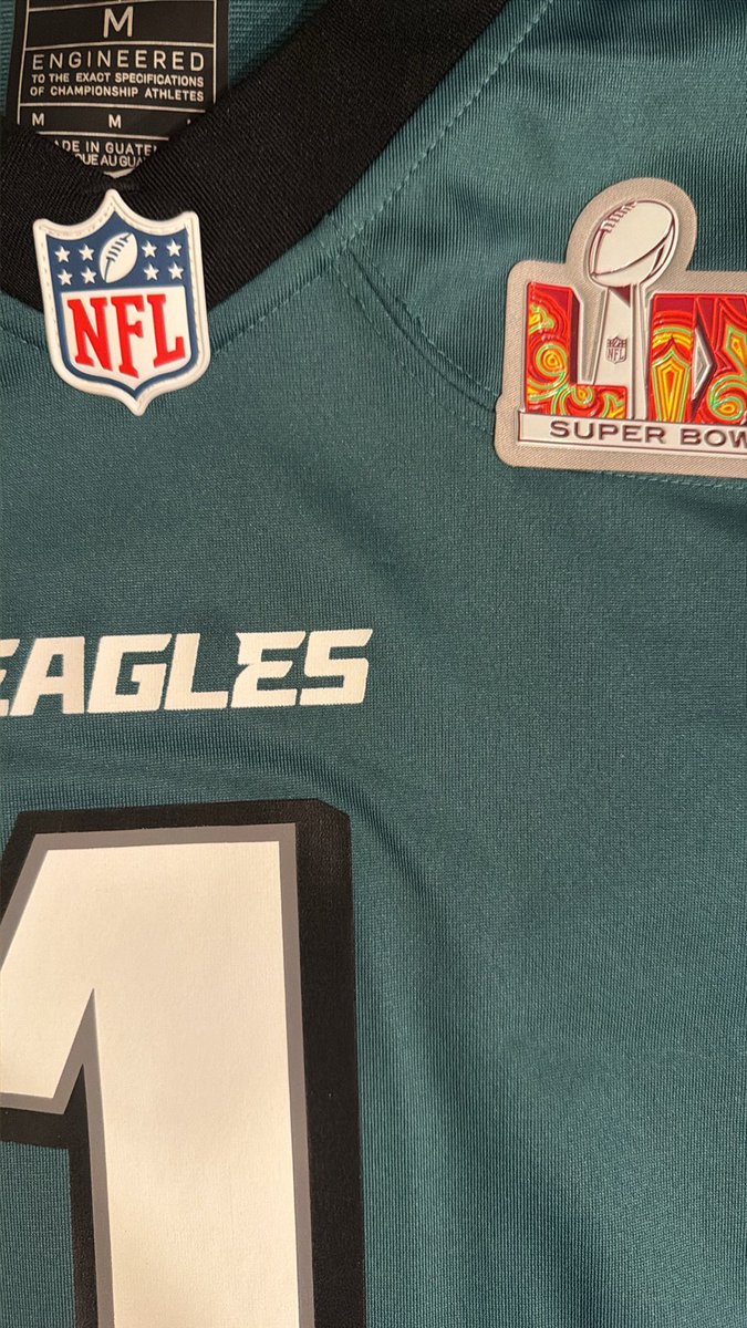 jspav678's tweet photo. @Fanatics “wE dIDnt eXpECt tHem To bE gOoD”

Literally what they did last year… home jersey dropped AFTER the Eagles won too… pure slop @Fanatics @skeeter_12 https://t.co/VEHR4O9EnG