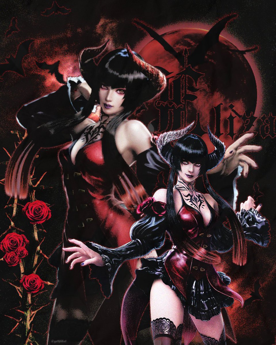 i'll feed on you nice and slowly later 🩸🦇
#TEKKEN 

artwork by me.