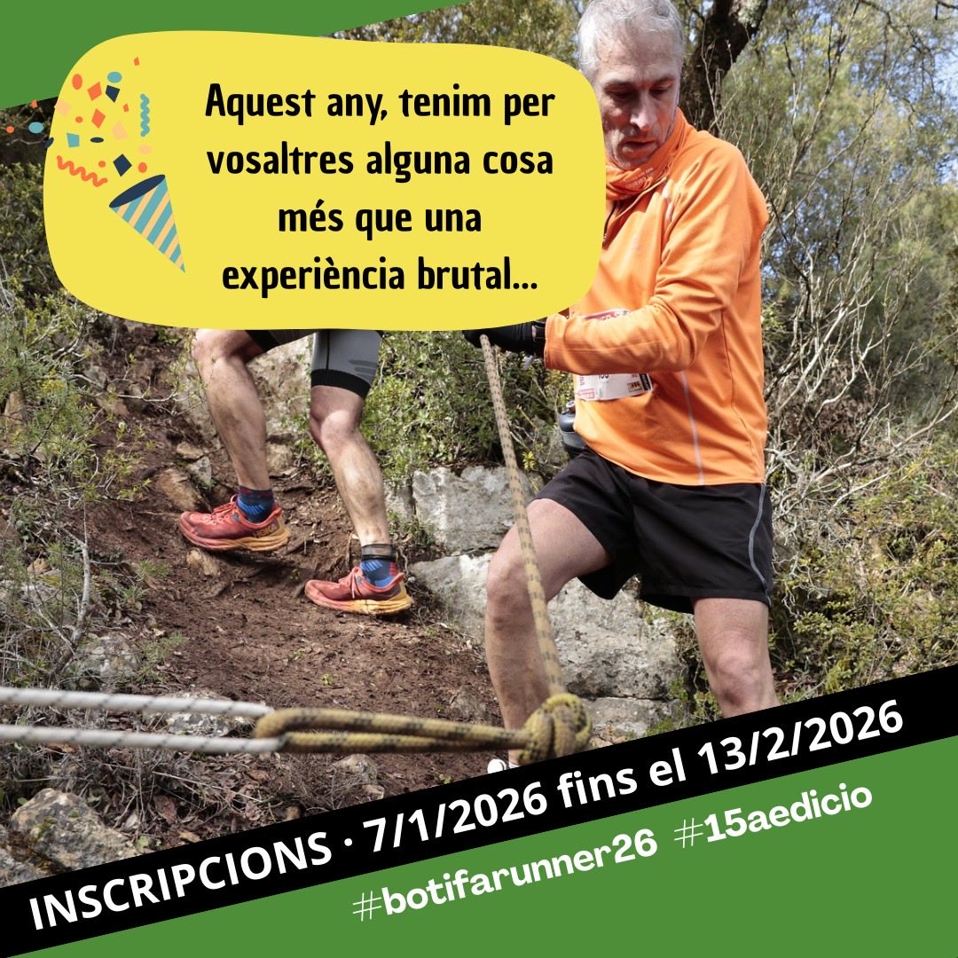 botifarunner's tweet photo. 🎂 Són 15 Botifarunners ja... I tenim productes locals (i algun altre detall) que sortejarem entre tots els corredors que participeu a la cursa! 🥳

Recorda, inscripcions fins el 13 de febrer, i fins el 8 amb la possibilitat de demanar la samarreta tant molona de la 15a. Edició! https://t.co/vDVf7wHwjw