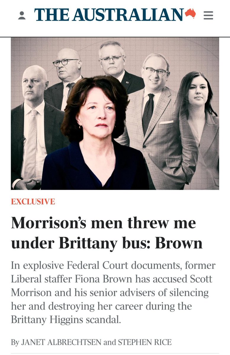 Dazzaat's tweet photo. Morrison's men threw me under the Brittany bus : https://t.co/mSPCZ06FDg