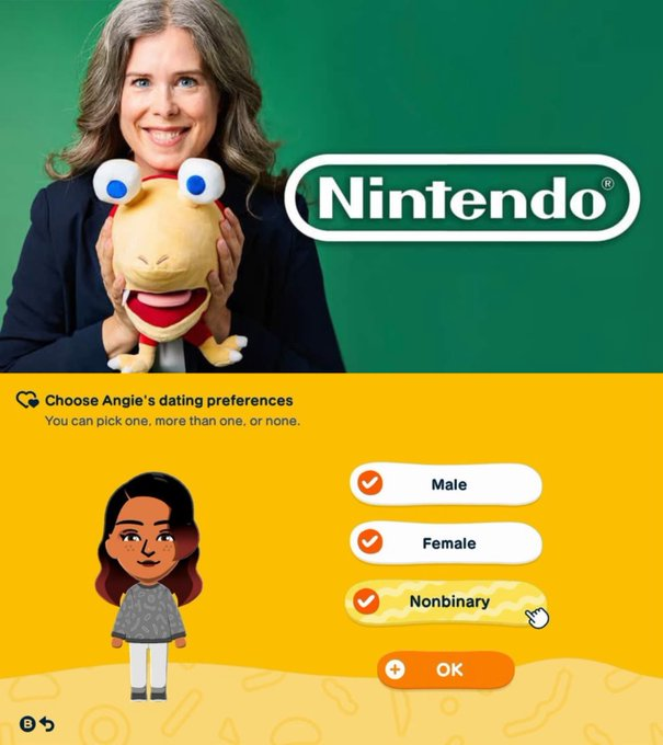 ALdoLaA's tweet photo. @EFEnoticias Nintendo y su nostalgia del 2026 #WoWokeGoBroke https://t.co/P3OZS92Y8g