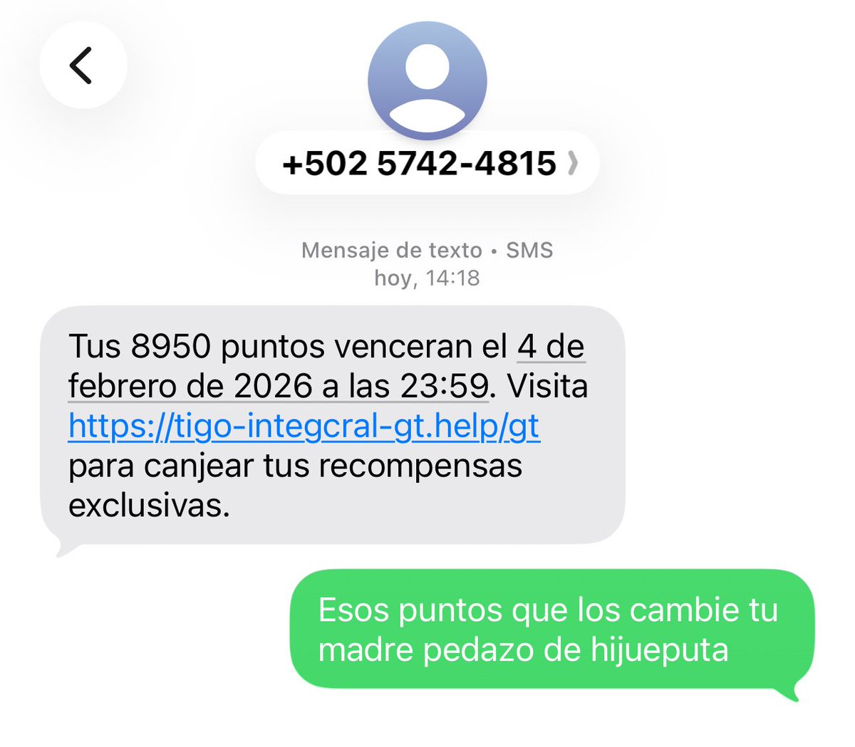 Síganme para más tutoriales sobre cómo mandar a la mierda a estos pseudo estafadores.