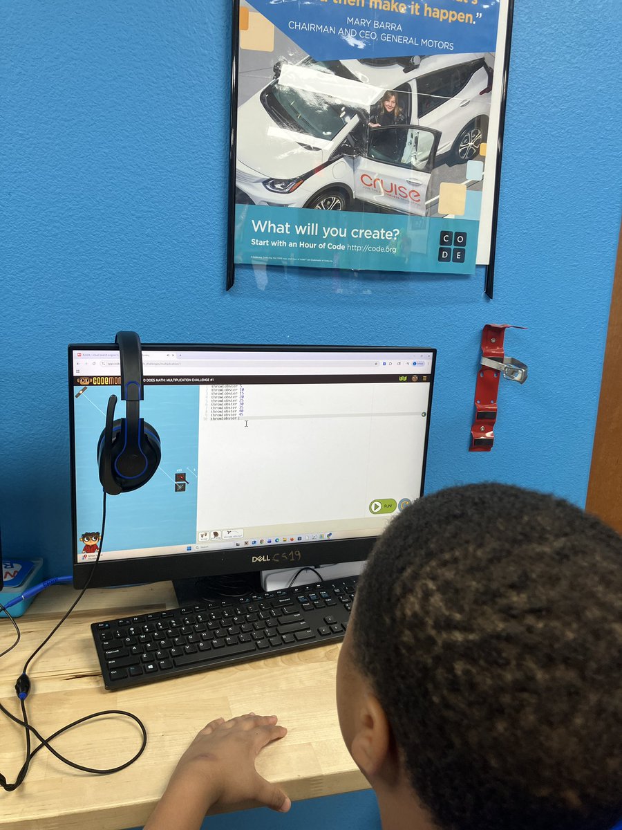 javierfaguilar's tweet photo. Today our 4th &amp; 5th grade students @efwmaschool working on #mathematics challenges using @CodeMonkeySTU #Dododoesmath  #ForTheLoveOfCoding   #CMTA #playcodemonkey  #debugging #computationalthinking #problemsolving  #equity #diversity #inclusion #confidence #AFEteacher #codeisfun https://t.co/aMMh9xoZ1s