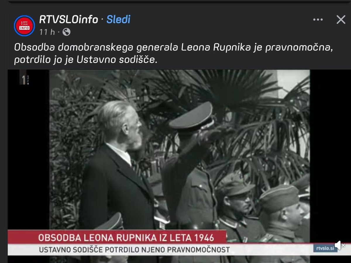 To eksplicitno pomeni, da je najvišja sodna instanca Republike Slovenije kršila Ustavo RS, saj je potrdila smrtno obsodbo, kar pomeni, da je Leona Rupnika tudi US domnevno demokratične države, človeka obsodilo na smrt.
⬇️⬇️⬇️
Tako, kot so to počela nagla, revolucionarna sodišča v