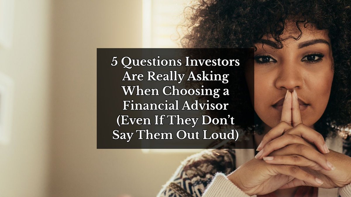 RWRoge's tweet photo. Choosing a #FeeOnlyFinancialAdvisor isn’t just about credentials or firm size. It’s often guided by quiet questions about #trust, #clarity, and #confidence that don’t get asked out loud. Our latest blog explores five of them 👉https://t.co/ZkCfvjGO2w https://t.co/PYieCOHxbJ