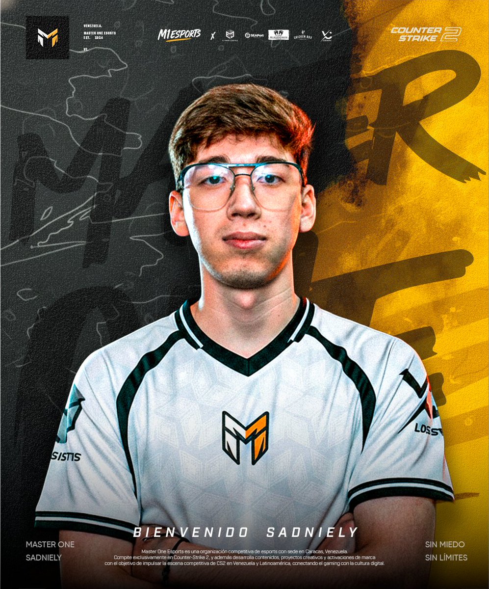 Un nuevo guerrero entra al servidor ⚔️

Sadniely es oficialmente parte de M1.
Preparados para competir, dominar y hacer historia.
🔥 Bienvenido al equipo <a href="/Sadnieljp_/">SADNIELy</a> 🔥

#cs2