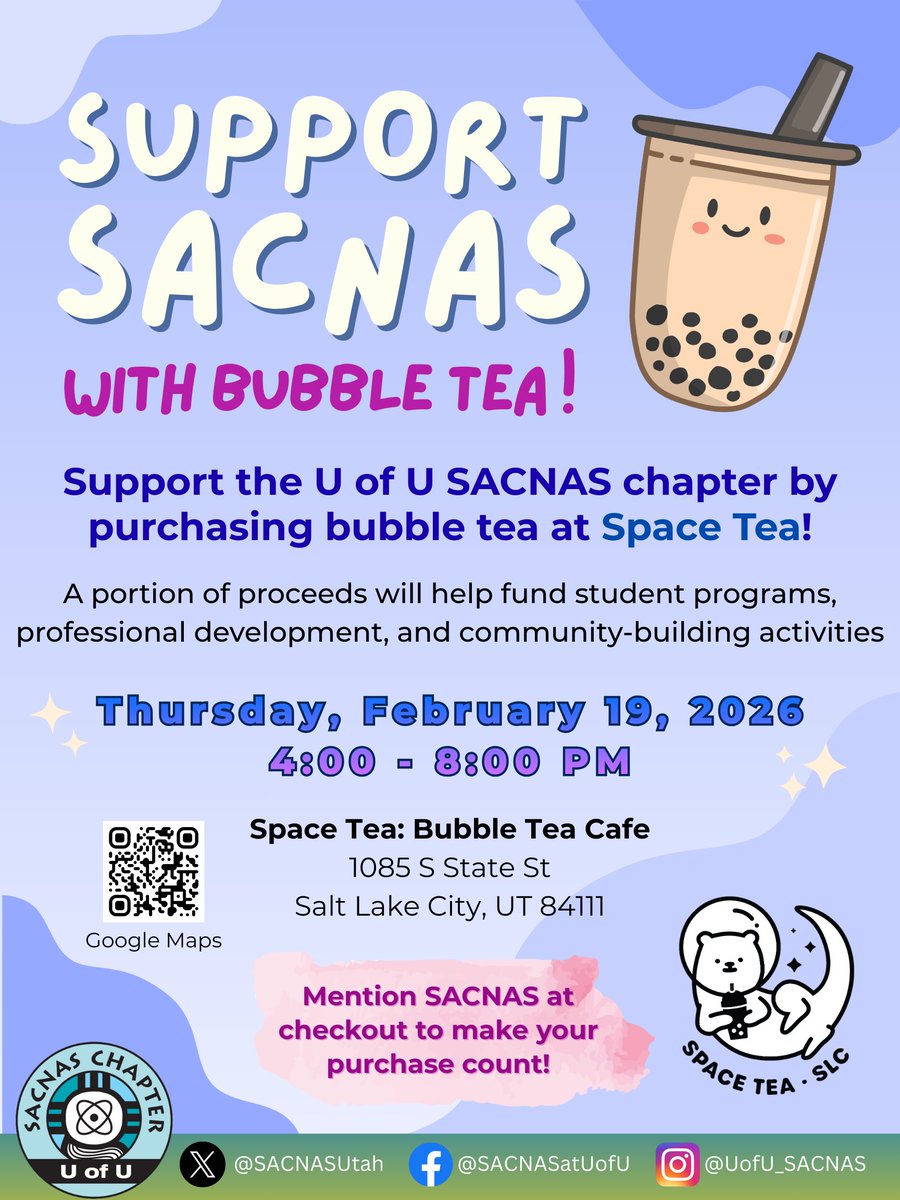 SACNAS Utah Chapter tweet media