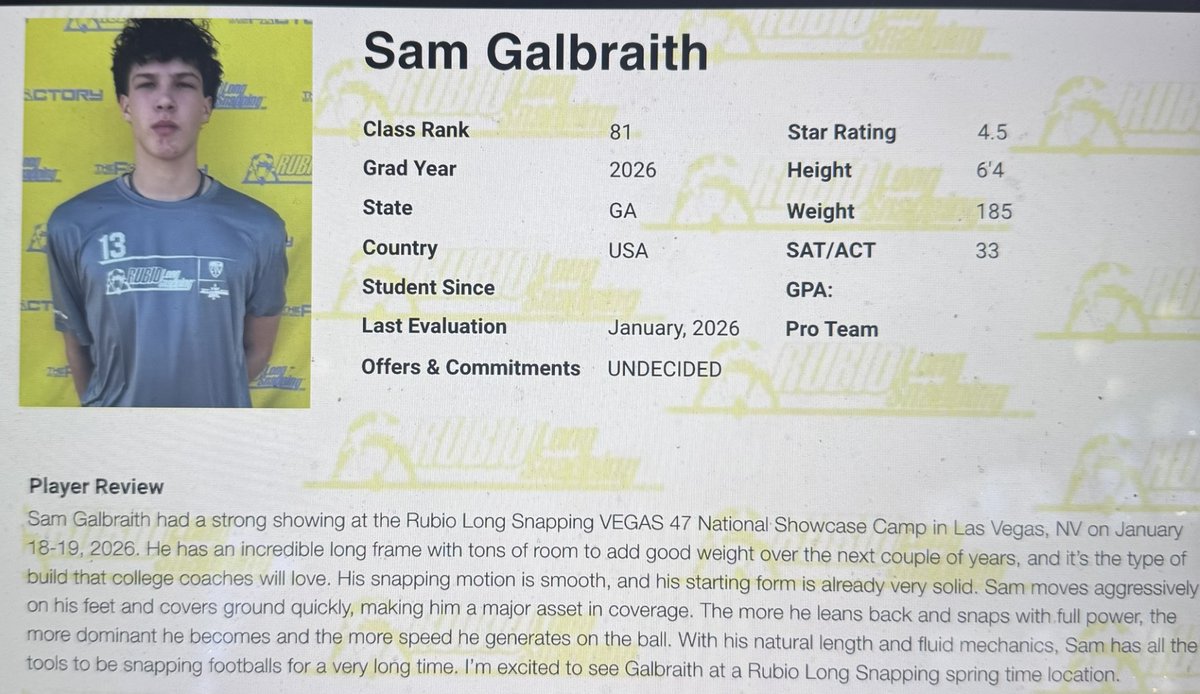 Samuel Galbraith tweet media