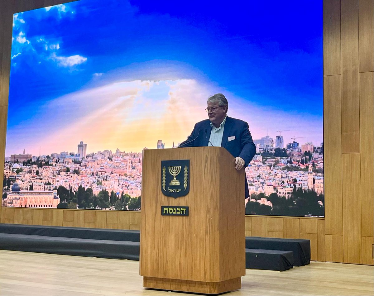 Today MK <a href="/MosheTurpaz/">משה (קינלי) טור-פז Moshe Turpaz 🟠</a>, Co-Chair of our Knesset Christian Allies Caucus, hosted the ICEJ Envision 2026 delegates in a private meeting at the Knesset. He discussed the current political and security landscape in Israel and held a Q&amp;A session.  
<a href="/ReinsteinJosh/">Josh Reinstein</a>  <a href="/ICEJofficial/">ICEJ Official</a>
