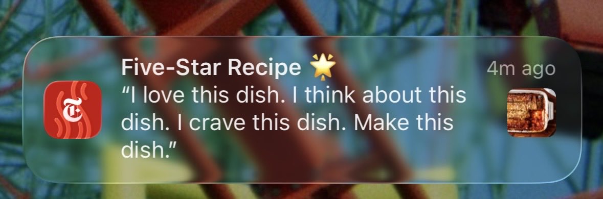 Eric Adams type notification