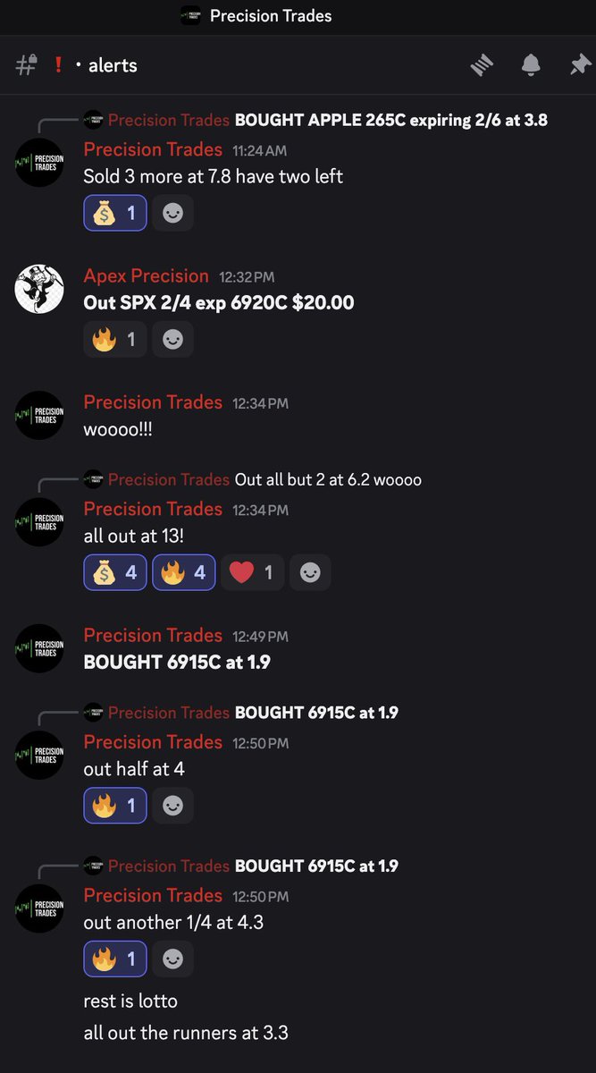 Precision Trades tweet media