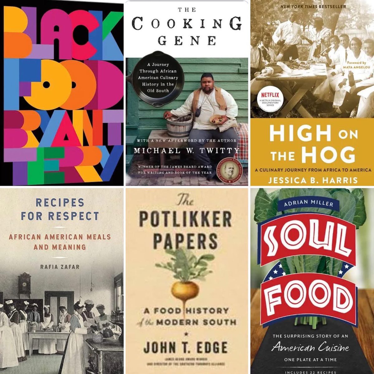 Soul Food is more than “food that feeds the soul.”
It’s history, culture, ingenuity, and tradition built by Black Americans that shaped the American table.

Comfort food exists everywhere. Soul Food is a cuisine with lineage.

I’m sharing a few favorite books that help tell that