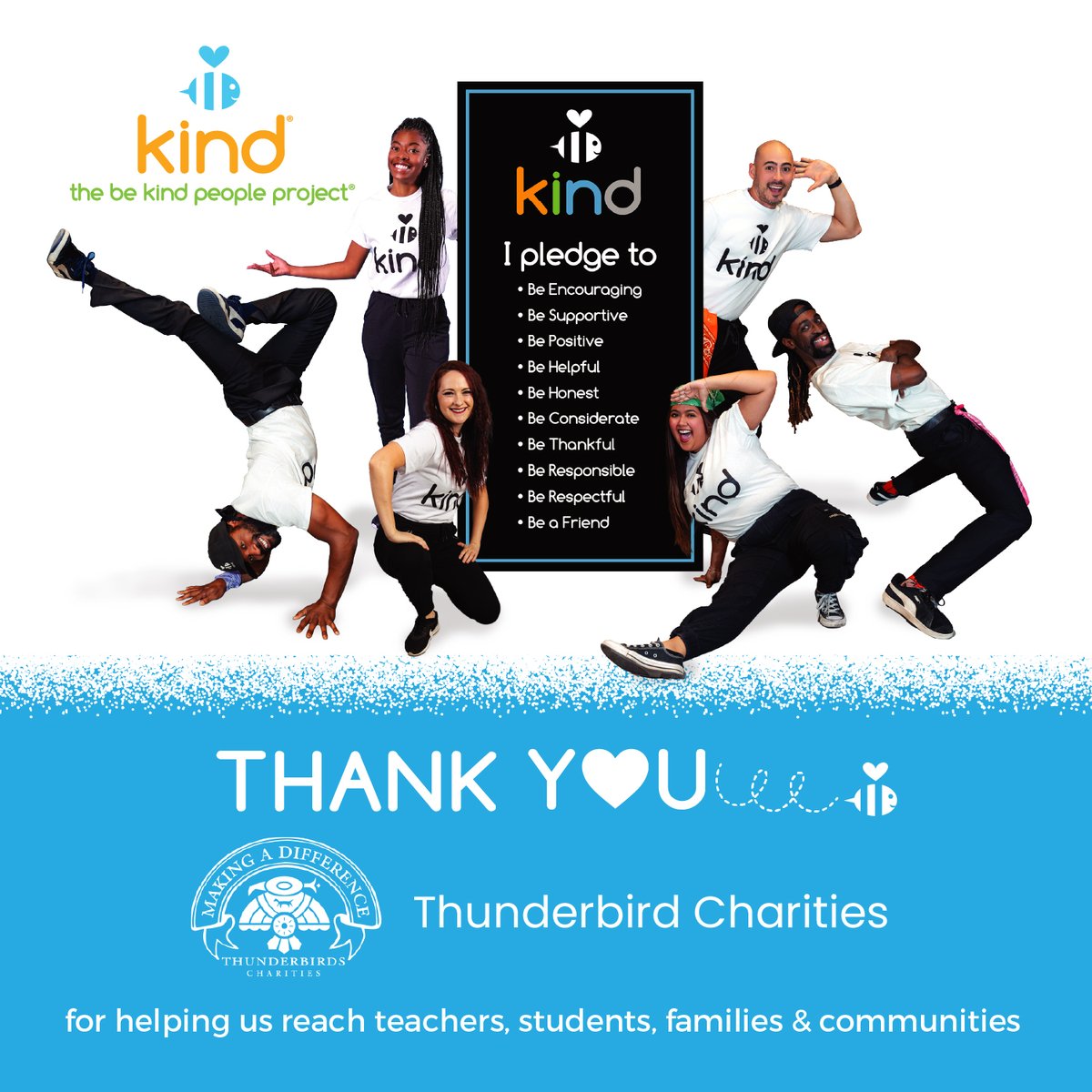 We’re incredibly grateful to Thunderbird Charities for their generous support of our mission and programs across Maricopa County. 💛

Because of this funding, thousands of students will gain critical tools to build resilience, make healthy choices, and thrive! Thank you!