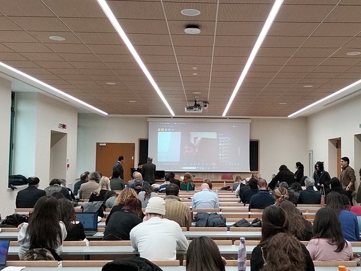 Dimitriruggeri's tweet photo. Emozionato al rientro alla @SapienzaRoma : Fermo nel portare al convegno #SIPEIA2026 la poesia – metafora di vita – nel mondo scientifico con IA! Ho presentato videopoesia generativa e poetry slam aumentato: l'IA come co-autore che trasforma tutto.
 #AIEtica #PoetrySlam #Poetry https://t.co/h1tadv5JYE