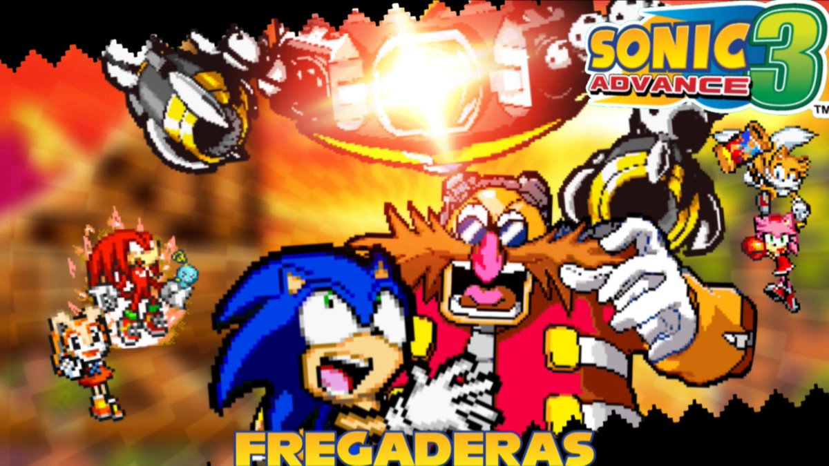 MikesonicYt's tweet photo. 🚨 NUEVO VIDEO 🤯💥‼️

https://t.co/QUfUbm0kkZ

Asi mismo, finalmente el día de hoy REGRESAMOS despues un GRAN RATO con la seccion FAVORITA de todos.

Exactamente, hoy regresamos con las FREGADERAS donde nuestro protagonista será SONIC ADVANCE 3 https://t.co/B0US6KqISl