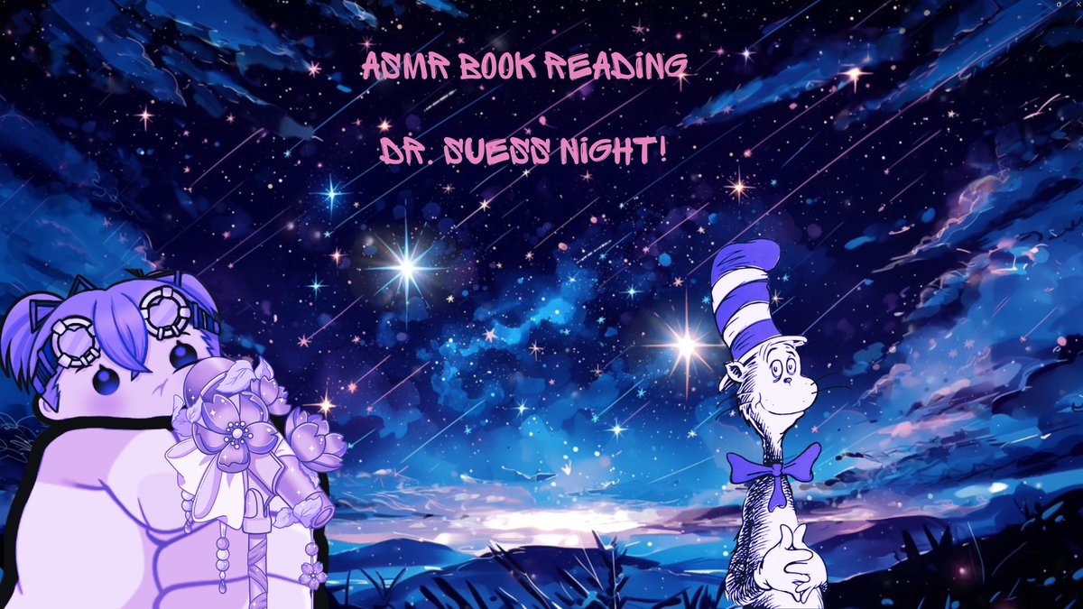 Yooo What's going on!! Gonna be doing some ASMR Book Reading later tonight around 10pm Pacific!! Tonight we making it about Dr. Suess and reading some classics! Grab some snacks and I'll see you there!! 
twitch.tv/iradiotequila