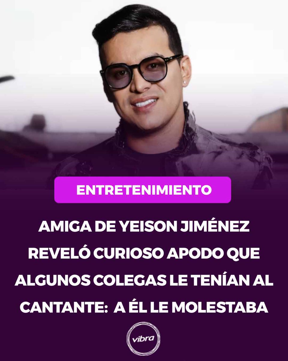 vibra_co's tweet photo. Ella reveló el apodo que reflejaba la envidia que le sentían al artista y lo que él dijo al enterarse 😱 👀 #YeisonJiménez #apodo
Detalles aquí: https://t.co/t9K1VS0h2q https://t.co/AweecNkIiu