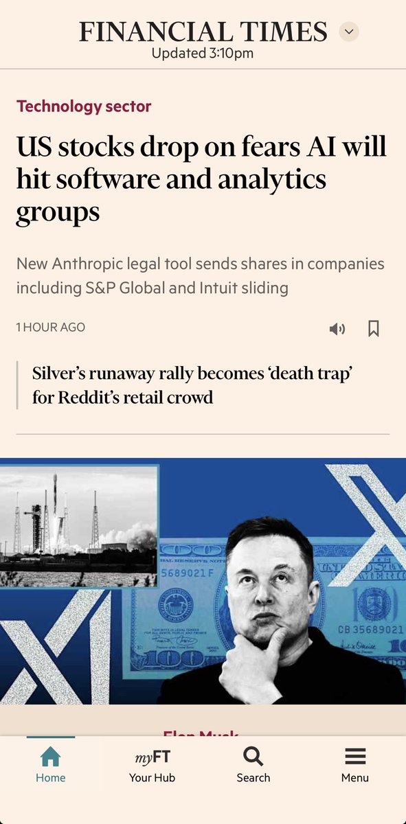 El desarrollo de la IA le está pegando duro a otras compañías basadas en TI. El análisis legal, contable, fiscal, financiero, necesitará cada vez menos  personas y compañías y despachos tradicionales (y no tradicionales!).