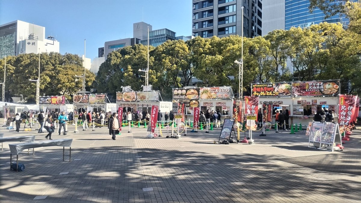 今年もやってきた👏名古屋ラーメンまつり🙌