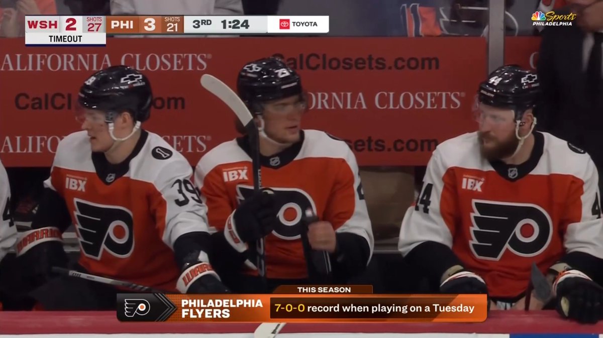 FlyersNation's tweet image. NBCSP playing with fire. 

#Flyers