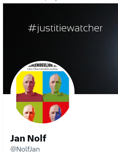 2Plot's tweet photo. @tscheldt Sommigen zetten zichzelf in viervoud op de cover van een loftrompetboekje, dat is nog eens andere koek 😀#justitiewatcher https://t.co/baLSo4rvkR