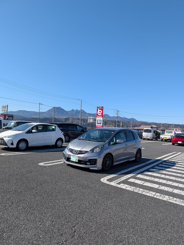 夜勤明け今日も快晴です。