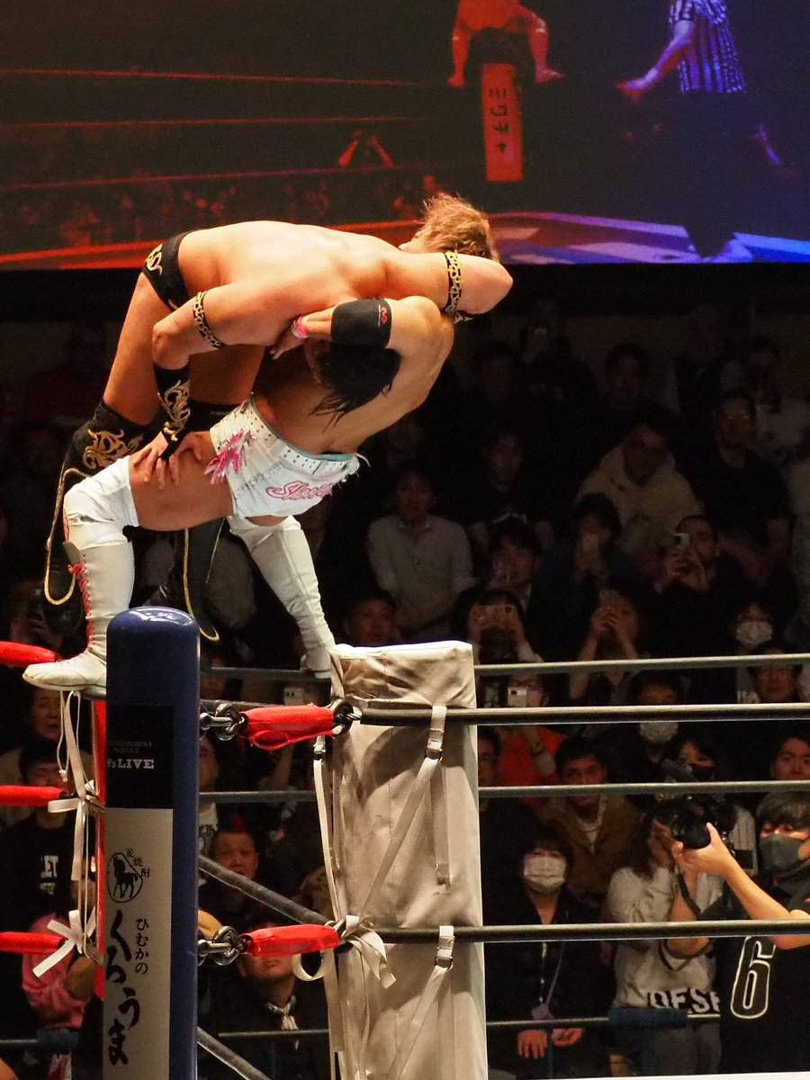 1.19後楽園ホール ドキドキするよね #njpw #njnbg #海野翔太 #タイチ