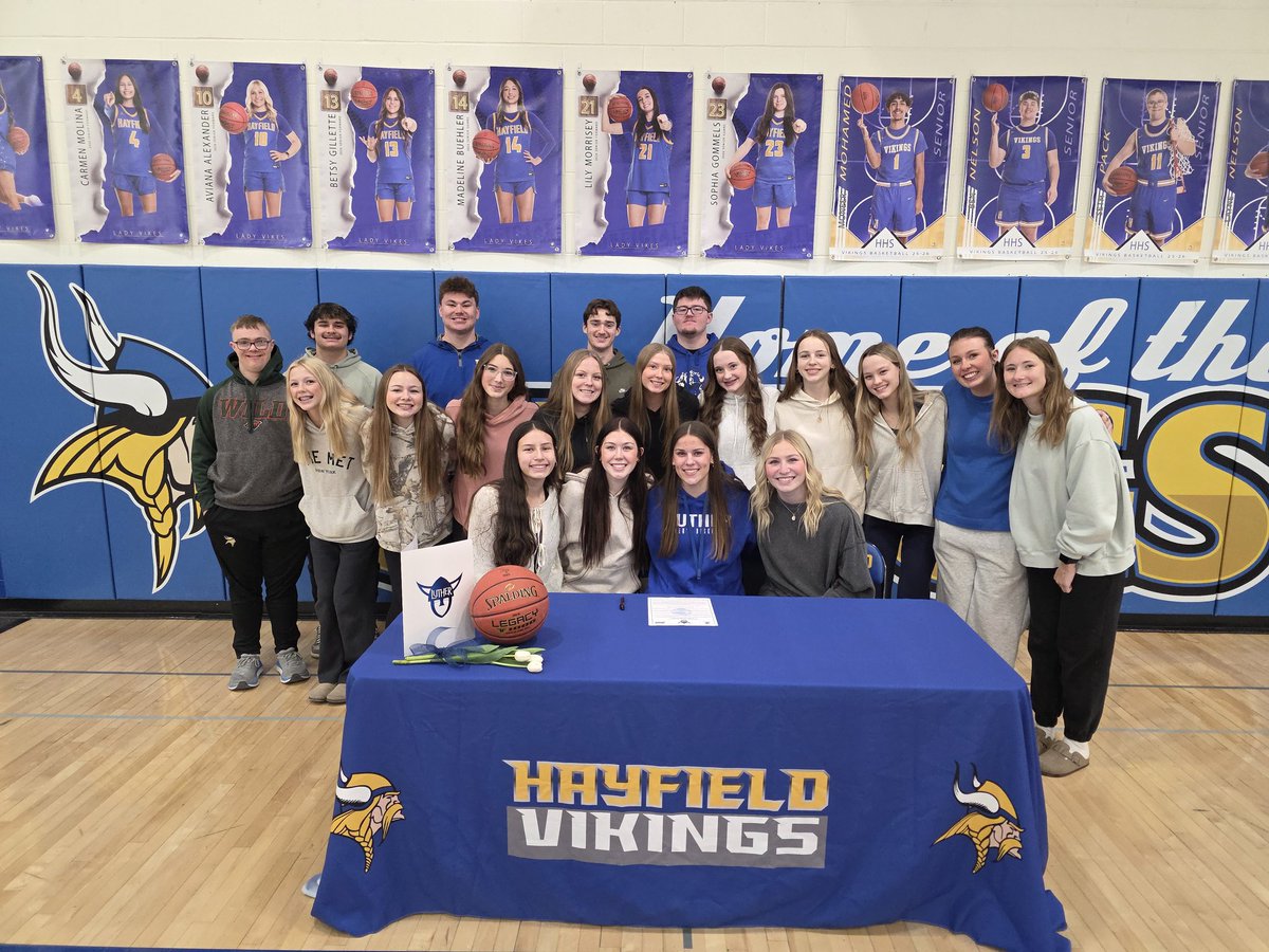 Hayfield/Schaeffer Academy Lady Vikes tweet media