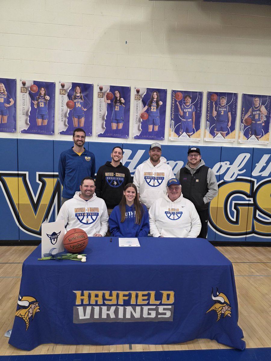 Hayfield/Schaeffer Academy Lady Vikes tweet media