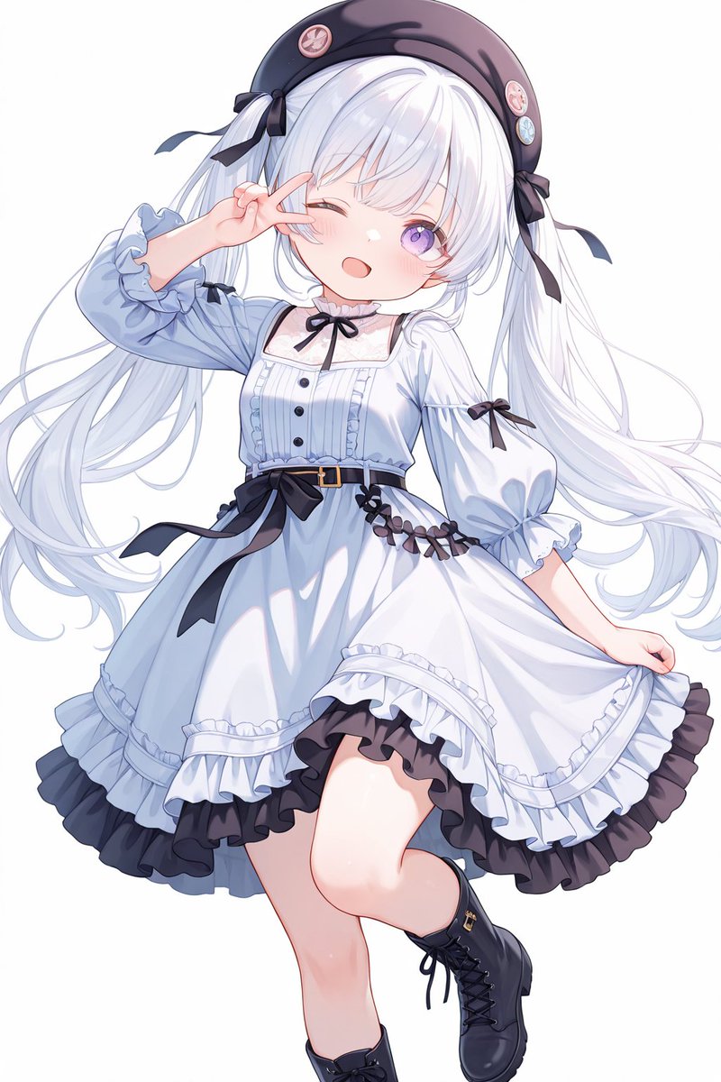 かわいく見えるかな？🎀🤍