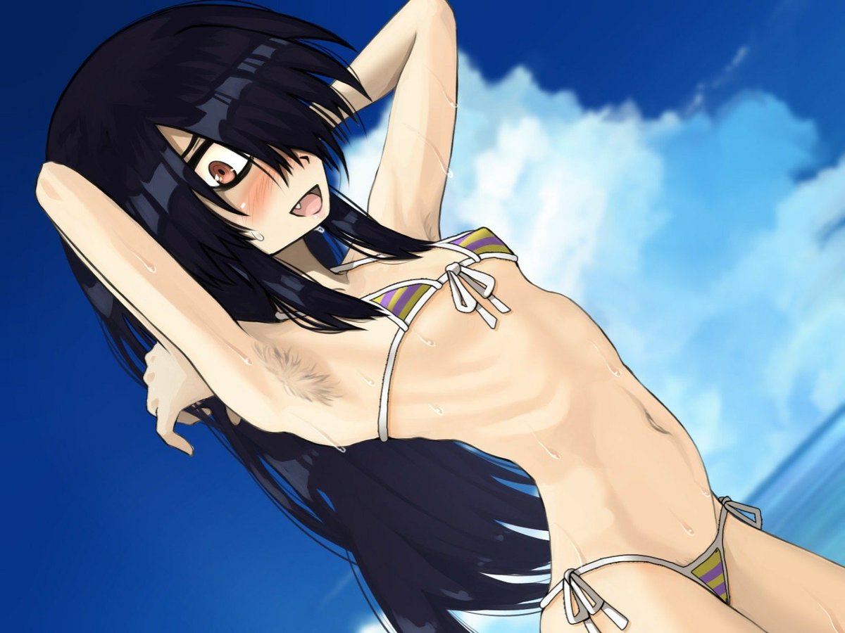 No_user_here_do's tweet photo. @onimushi I need more of Neneko's Hairy Armpit! https://t.co/ctv6xerCQT