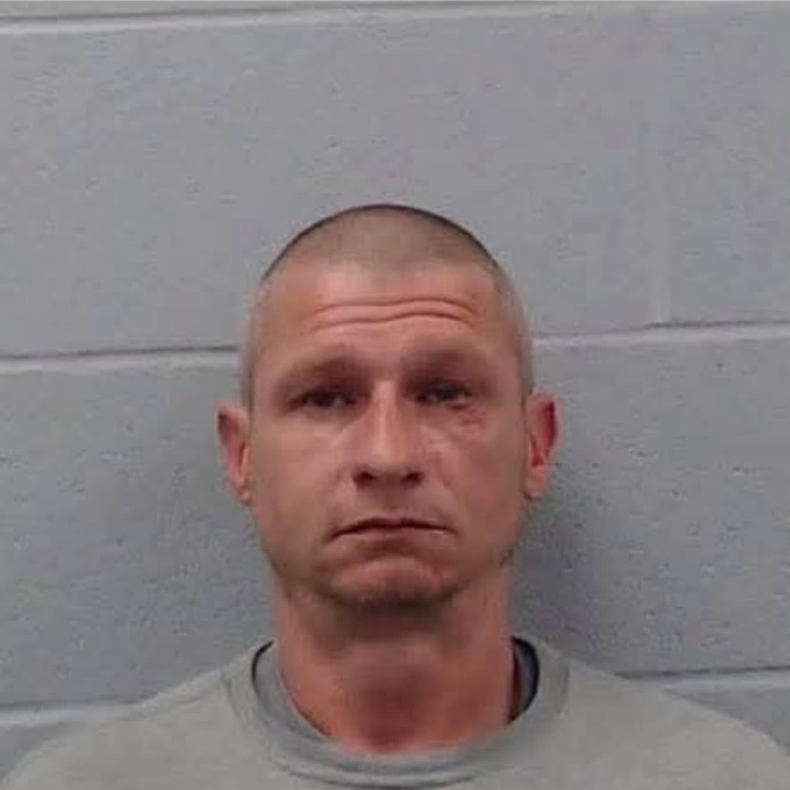 Chad Michael Watts, the man who assaulted the children in Hays County and got his ass kicked, has been arrested. 
See how he shaved all of his hair? What a coward!