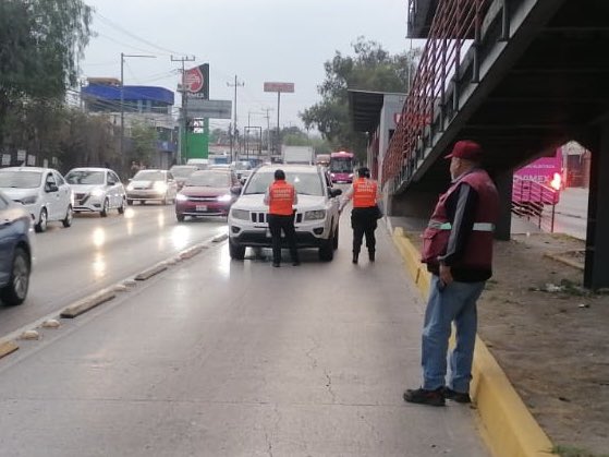 🚨🚌 Durante los operativos de hoy en 1ª de Villa, Casa de Morelos y COCEM, estaciones de la Línea 2 del #Mexibús, se realizaron acciones de supervisión y seguridad.

👮‍♂️ Presencia de elementos federales.
✅ Revisión de unidades.
🚦 Garantía de libre paso.

#ElPoderDeServir