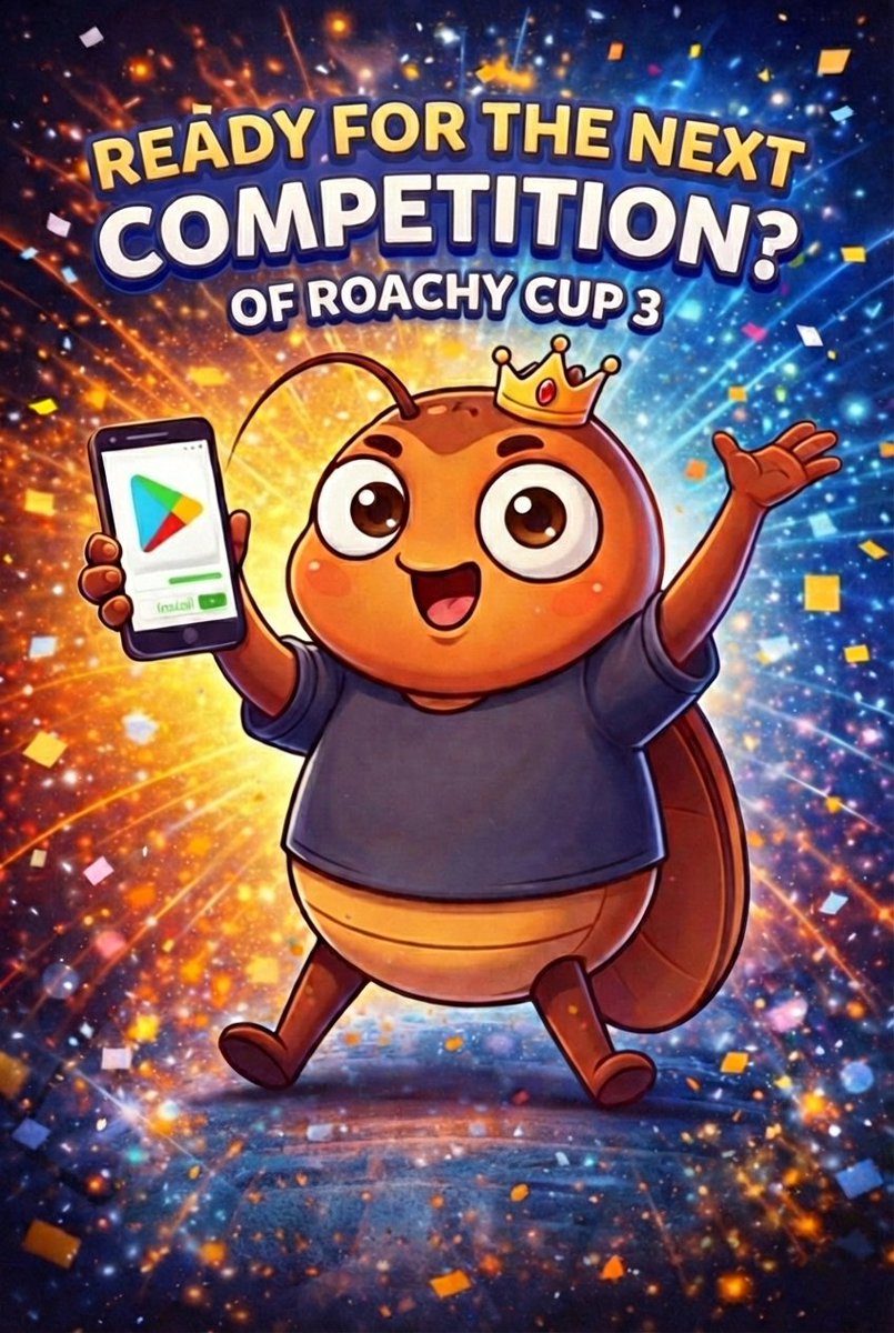 🏆 ROACHY CUP IS COMING BACK… WHO’S READY? 🪳🔥

You already know the feeling.
The grind. The competition. The thrill of climbing the ranks.

Roachy Cup is making its return and the energy is building again. Sharpen your skills, warm up your fingers, and get ready to step back