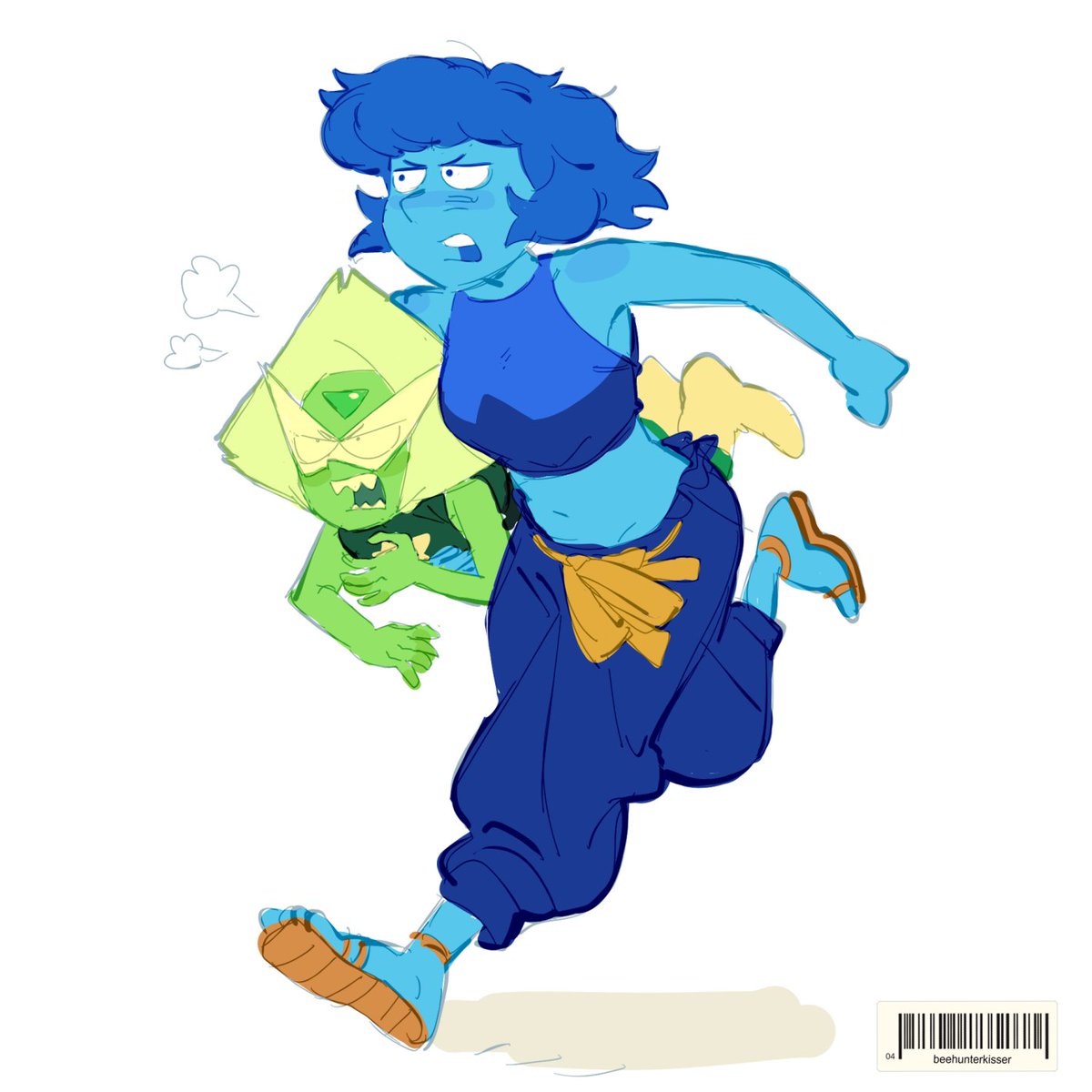 beehunterkisser's tweet image. despite the odds i managed to draw lapises