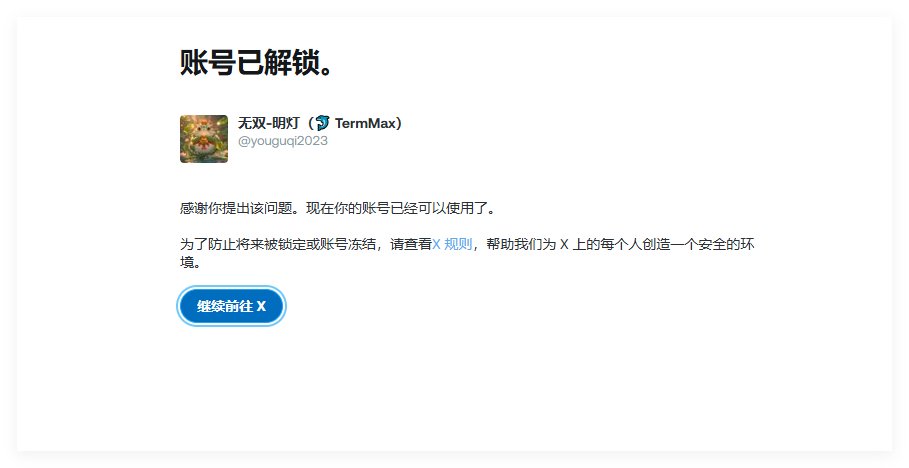 无双-明灯（🐬 TermMax） tweet media