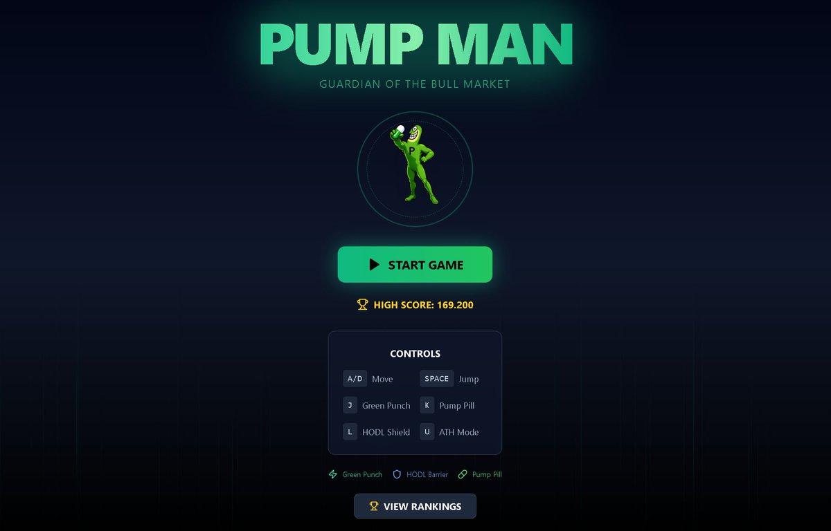 solanapumpman's tweet photo. Pump Man is coming.
Charts will obey. 📈🟢

#SolanaMeme #SolanaEcosystem #influencers #influencer #degen #DegenVerse #solana #memecoins #SolanaCommunity #pumpfunlaunch #pumpfun https://t.co/g38GtHq8DW