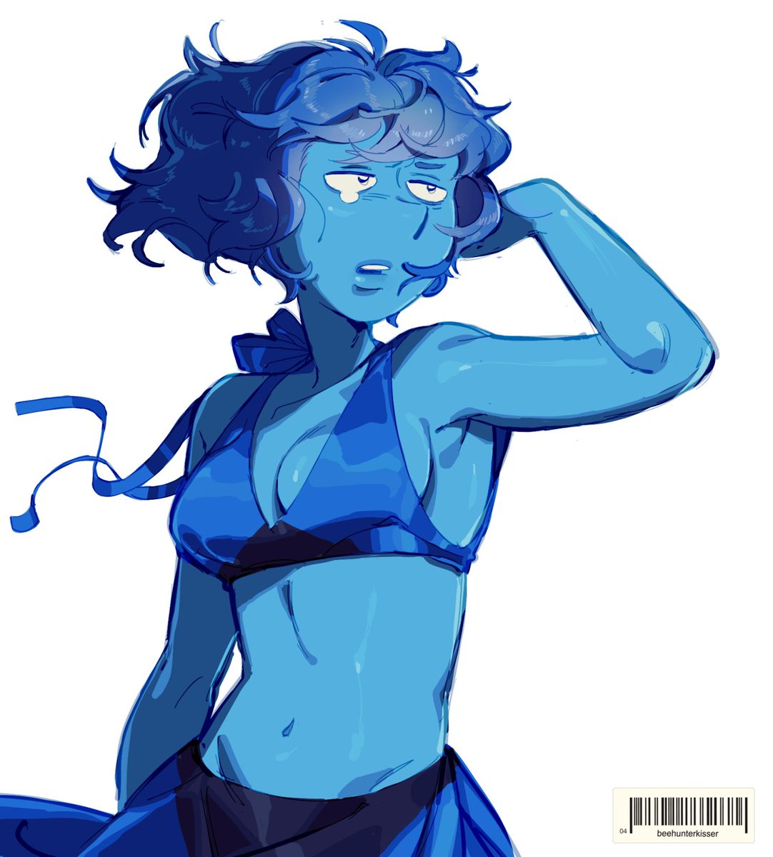 beehunterkisser's tweet image. despite the odds i managed to draw lapises
